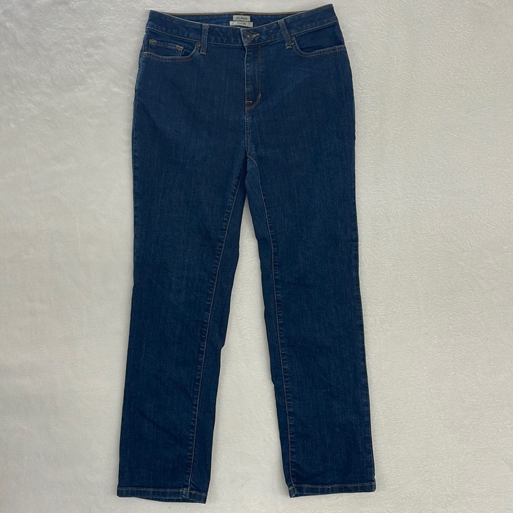 LL‎ Bean Classic Fit Womens Jeans Sz 12